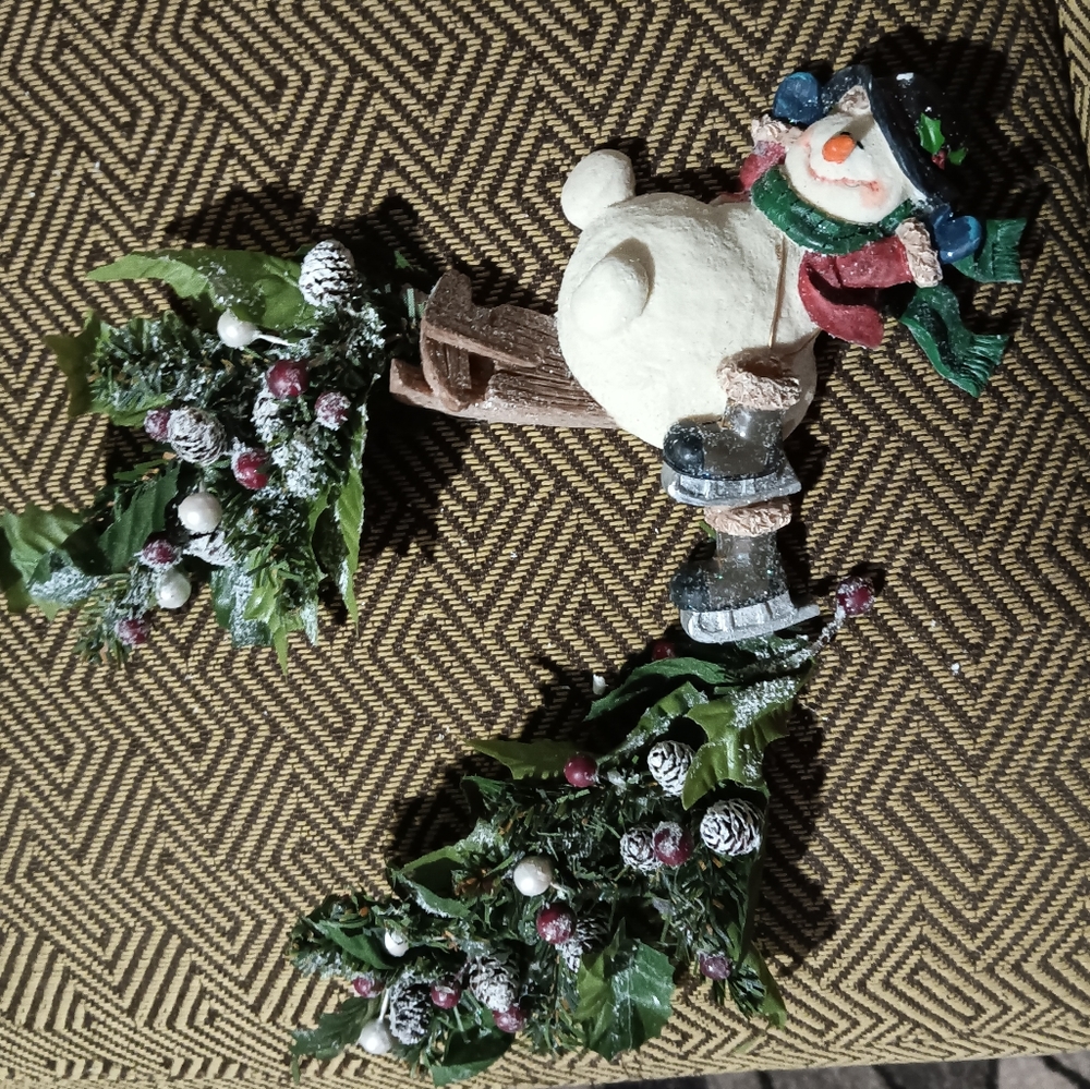 Home Interiors snowman wall decor